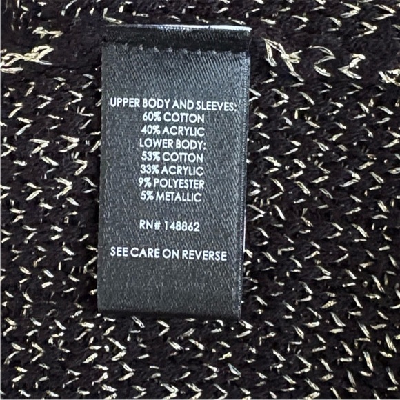 NWT Torrid Hoodie Sweater Dress Black Gold Ombré Size 3X - Picture 8 of 11